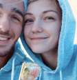 Brian Laundrie e a noiva Gabby Petito  Foto: EPA / BBC News Brasil