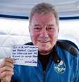 William Shatner é a pessoa mais velha a ir ao Espaço  Foto: Reprodução/Twitter / Ansa - Brasil
