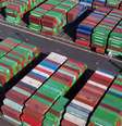 Contêineres parados no porto de Felixstowe, Reino Unido
13/10/2021.  
 REUTERS/Hannah McKay  Foto: Reuters