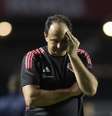 Rogério Ceni lamentou empate na estreia no comando do São Paulo  Foto: Mauro Horita / Estadão