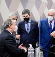 Integrantes da CPI da Covid.  Foto: Pedro França/Agência Senado / Estadão