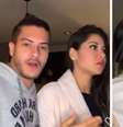 Arthur Aguiar e Mayra Cardi posaram aos beijos  Foto: Reprodução/Instagram