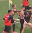 Radamés se empolgou na comemoração  Foto: Reprodução/Youtube/TV Cuiabá