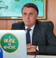 Bolsonaro culpou a mídia por falsa relação entre vacina contra a covid e AIDS.  Foto: Youtube / Jair Bolsonaro