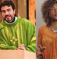 Padre Fábio de Melo e Elisa Lucinda  Foto: Instagram/ @pefabiodemelo/ Instagram/ @elisalucinda / Estadão