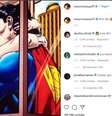 Mauricio Souza usou imagem de Super-Homem beijando Mulher Maravilha para ironizar episódio que culminou em sua saída do Minas  Foto: Reprodução / Estadão