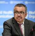 Diretor-geral da OMS, Tedros Adhanom Ghebreyesus, durante evento em Genebra
18/10/2021 Fabrice Coffrini/ Pool via REUTERS  Foto: Reuters