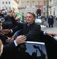 Jair Bolsonaro está em viagem por Roma, na Itália  Foto: José Dias/PR
