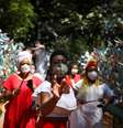 Evento lembra de vítimas da pandemia de Covid-19 em São Paulo
06/10/2021 REUTERS/Amanda Perobelli  Foto: Reuters