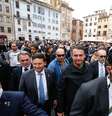 Em Roma, Bolsonaro sofre protestos e tem dia de 'turista'  Foto: Alan Santos