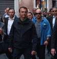 Bolsonaro em Roma; presidente receberá homenagens na Itália, ao mesmo tempo que é alvo de protestos  Foto: EPA / BBC News Brasil