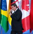 Bolsonaro durante a cúpula do G20 em Roma, que antecedeu a conferência do clima  Foto: DW / Deutsche Welle