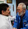Carta de Fidel Castro para Maradona está entre os itens que vão ser leiloados  Foto:  Latin America News Agency via Reuters Connect