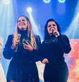 Maiara e Maraisa e Marília Mendonça estavam com um projeto juntas  Foto: Will Dias / AgNews