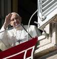 Papa Francisco durante oração do Angelus  Foto: EPA / Ansa - Brasil