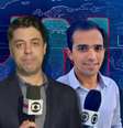 Tiago Eltz e Leonardo Monteiro foram vítimas de abordagens agressivas enquanto trabalhavam  Foto: Reprodução