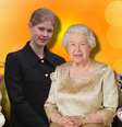 Lady Louise e a rainha Elizabeth entre duas coroas da majestade dos britânicos  Foto: Fotomontagem: Blog Sala de TV