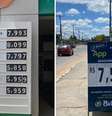 Posto adota preços diferentes para motoristas com ou sem o aplicativo da rede: objetivo é atrair mais clientes  Foto: Arquivo pessoal / BBC News Brasil