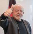 Luiz Inácio Lula da Silva falou em coletiva em Bruxelas  Foto: Divulgação | Ricardo Stuckert