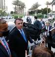 Jair Bolsonaro concede entrevista durante viagem a Dubai  Foto: Alan Santos/PR