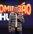 Luciano Huck assumiu o comando do 'Domingão' após saída de Faustão  Foto: Marcos Rosa/Globo