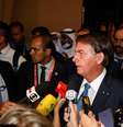 Jair Bolsonaro na Expo Dubai  Foto: Alan Santos/PR