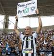  Rafael Navarro, do Botafogo, comemora o acesso à Série A do Campeonato Brasileiro  Foto: Érica Martin/TheNews2 / Estadão