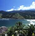 Praia do Bonete, em Ilhabela, é considerada uma das mais bonitas do Brasil  Foto: Marco Yamim/Divulgação / Estadão