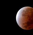 Eclipse lunar parcial na província de Panamá Oeste, no Panamá  Foto: EPA / BBC News Brasil
