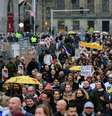 Protestos contra medidas para conter Covid em Amsterdã
20/11/2021 REUTERS/Eva Plevier  Foto: Reuters