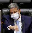 Presidente da Câmara dos Deputados, Arthur Lira, durante sessão da Casa
REUTERS/Adriano Machado  Foto: Reuters