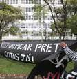 Foto de arquivo de protesto na USP a favor das cotas para negros   Foto: Daniel Teixeira / Estadão