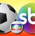 A Globo ficou pequena no Ibope diante da vitória espetacular do SBT na Libertadores  Foto: Fotomontagem: Blog Sala de TV