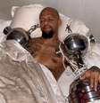 Felipe Melo posou com as duas taças da Libertadores  Foto: Reprodução/Instagram
