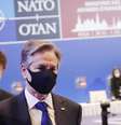 Blinken durante cúpula ministerial da Otan em Riga, na Letônia  Foto: EPA / Ansa - Brasil