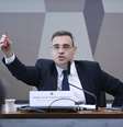 André Mendonça durante sabatina no Senado  Foto: Edilson Rodrigues / Agência Senado