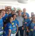 Assim como outros presidenciáveis fizeram no passado, Moro usou um chapéu de cangaceiro durante visita ao Nordeste; ex-juiz foi ao Recife promover seu livro.  Foto: Reprodução/Redes sociais / Estadão