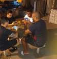 Amigos se reúnem para jogar FreeFire no Rio de Janeiro  Foto: Arquivo Pessoal/Luiz Paulo