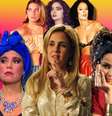 Chiques e bregas, personagens de novela influenciaram o gosto da brasileira por moda  Foto: Fotomontagem: Blog Sala de TV