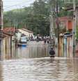 Imagem do governo de Minas Gerais mostra impacto das chuvas no Vale do Jequitinhonha; municípios da Bahia também foram afetados  Foto: Gil Leonardi/Imprensa MG