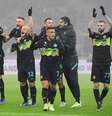 Jogadores do Inter de Milão celebram vitória pelo Italiano  Foto: Alberto Lingria / Reuters