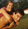 Ayrton Senna e Adriane Yamin namoraram por quatro anos  Foto: 