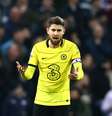 Jorginho comemora um dos gols que fez  na vitória do Chelsea neste domingo Andrew Boyers/Action Images/Reuters  Foto: Andrew Boyers / Action Images Reuters