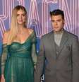 Ferragni e Fedez durante um evento em Milão  Foto: ANSA / Ansa - Brasil