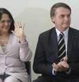 Ministra Damares Alves e o presidente Jair Bolsonaro Dida Sampaio/Estadão Conteúdo  Foto: Dida Sampaio / Estadão Conteúdo