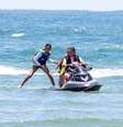 Bolsonaro anda de Jet Sky em praia de Santa Catarina  Vilmar Bannach/Photopress/Estadão Conteúdo  Foto: Vilmar Bannach  / Photopress Estadão Conteúdo