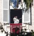 Papa Francisco celebra Angelus no Vaticano  Foto: ANSA / Ansa - Brasil