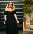 Adele e sua nova mansão, que era de Sylvester Stallone Divulgação/Instagram   Foto: Divulgação / Instagram 
