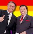 Silvio continua bolsonarista, mas o SBT agora é pró-LGBTQIA+  Foto: Fotomontagem: Blog Sala de TV