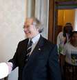 Papa Francisco em encontro com Adolfo Pérez Esquivel, em junho de 2013  Foto: ANSA / Ansa - Brasil